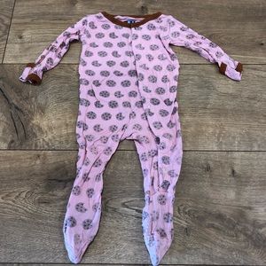 KicKee Pants Cookie Footed PJs - 3-6m